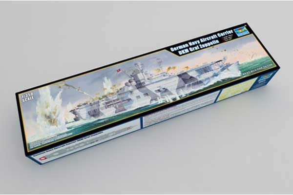 Німецький авіаносець DKM Graf Zeppelin (Trumpeter 05627) 1/350