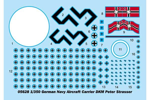 Німецький авіаносець DKM Peter Strasser (Trumpeter 05628) 1/350