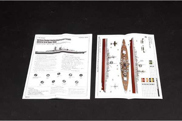 Panzer Schiff Admiral Graf Spee 1939 (Trumpeter 05774) 1/700