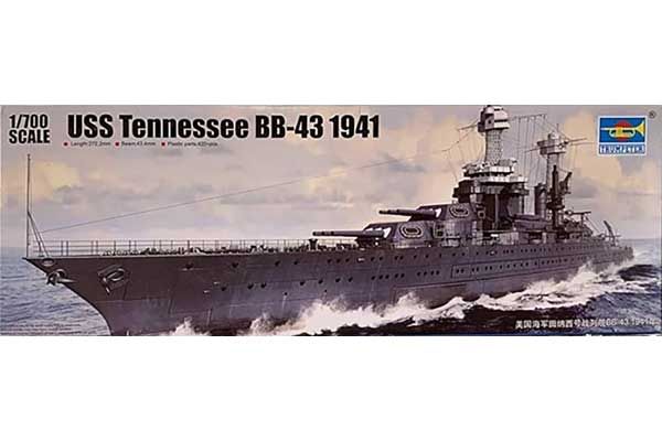 USS Tennessee BB-43 1941 (Trumpeter 05781) 1/700