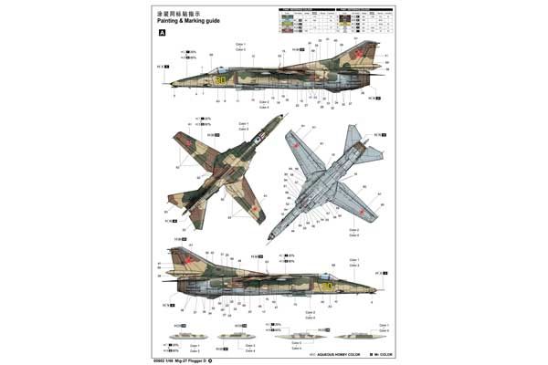 МіГ-27 Flogger D (Trumpeter 05802) 1/48