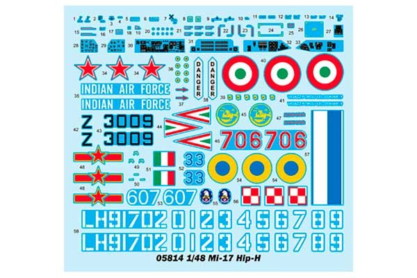 Ми-17 Hip-H (Trumpeter 05814) 1/48