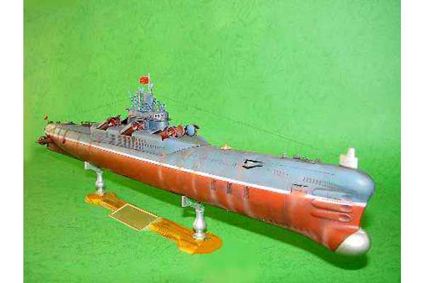 Китайская субмарина Type 33G (Trumpeter 05902) 1/144