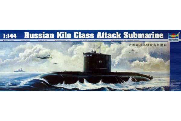 Подводная лодка проекта 877 «Палтус» (TRUMPETER 05903) 1/144
