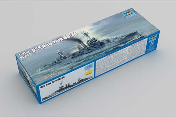 USS New York BB-34 (Trumpeter 06711) 1/700
