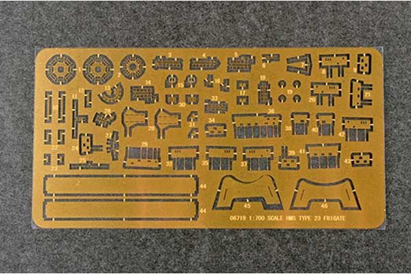 Фрегат HMS TYPE 23 – Kent(F78) (Trumpeter 06719) 1/700