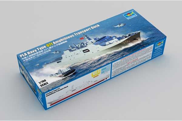 Десантний корабель Type 071 ВМС Китаю (Trumpeter 06726) 1/700