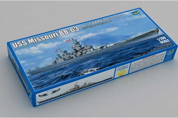 USS Missouri BB-63 (Trumpeter 06748) 1/700
