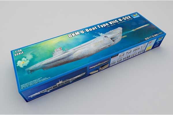 DKM U-Boat Type VIIC U-552 (Trumpeter 06801) 1/48