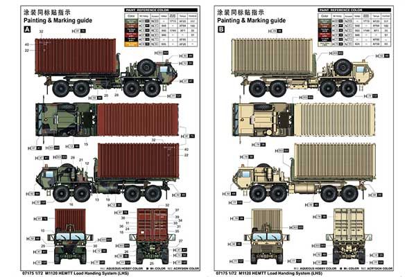 M1120 HEMTT Load Handing System (LHS) (Trumpeter 07175) 1/72