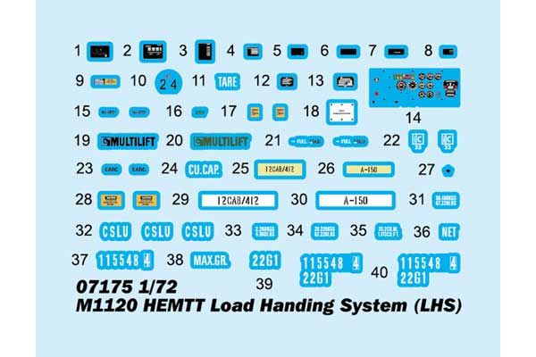 M1120 HEMTT Load Handing System (LHS) (Trumpeter 07175) 1/72