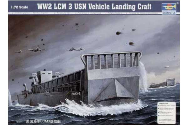 LCM 3 десантный катер США 2МВ (Trumpeter 07213) 1/72