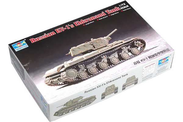 КВ-1 з екранами (TRUMPETER 07230) 1/72