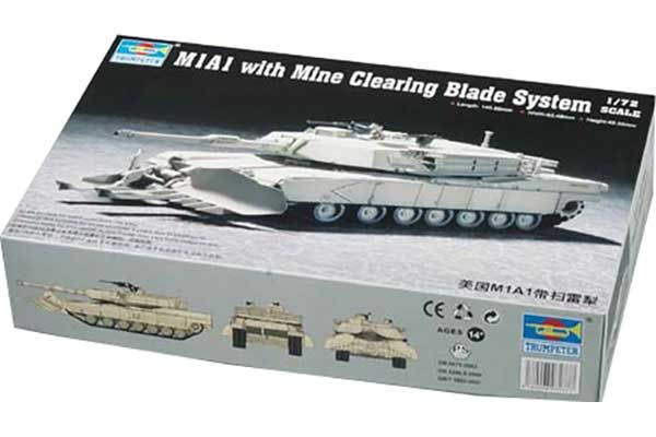M1A1 з протимінними ковшами (Trumpeter 07277) 1/72