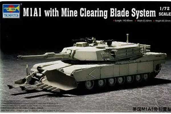 M1A1 з протимінними ковшами (Trumpeter 07277) 1/72