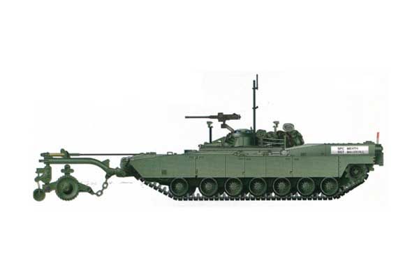 M1 Panther II машина разминирования (Trumpeter 07280) 1/72