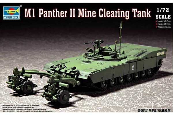 M1 Panther II машина разминирования (Trumpeter 07280) 1/72