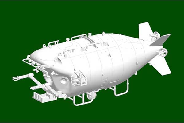 Пилотируемый глубоководный батискаф JIAO LONG 7000 м (Trumpeter 07331) 1/72