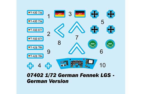 Fennek LGS - німецька версія (Trumpeter 07402) 1/72
