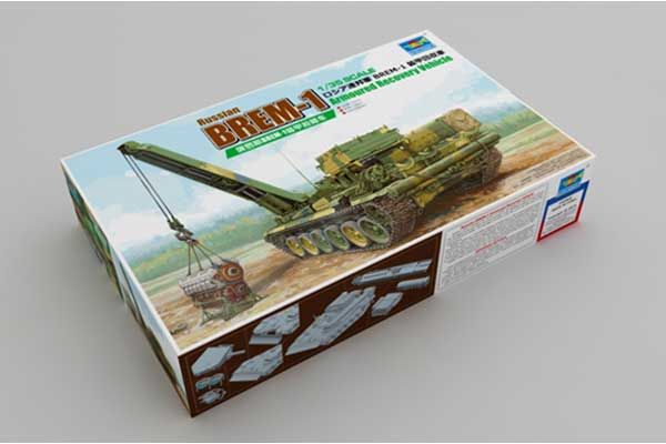 БРЭМ-1 ремонтно-эвакуационая машина (Trumpeter 09553) 1/35