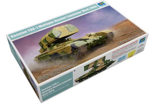 ТОС-1 - реактивная система залпового огня. Мод. 1989 (TRUMPETER 09560) 1/35