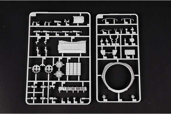 Т-72 Урал с динамиеской защитой Контакт-1 (Trumpeter 09602) 1/35