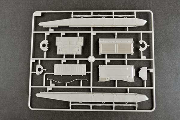 Т-72Б3 с мягким корпусом ЭРА и решетчатой броней (Trumpeter 09610) 1/35