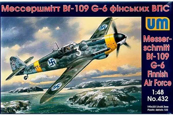 Messerschmitt Bf 109-G6, фінських ВПС (UNIMODELS 432) 1/48