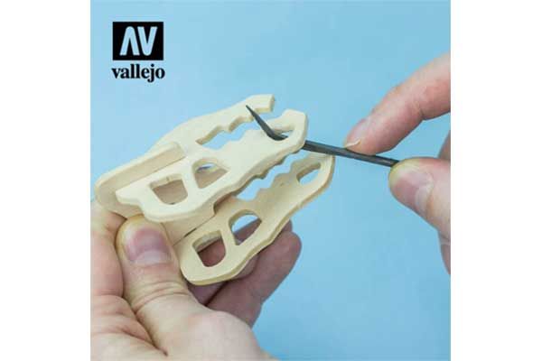 Набір вигнутих надфілів 10 штук (Vallejo T03003)