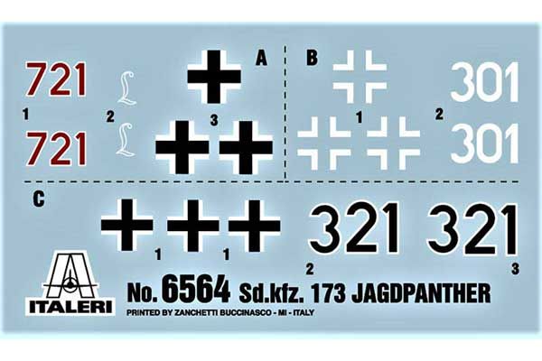 Sd.Kfz.173 JAGDPANTHER (ITALERI 6564) 1/35