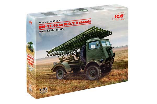 БМ-13-16 на шасси W.O.T. 8 (ICM 35591) 1/35