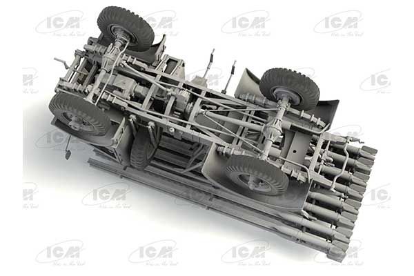 БМ-13-16 на шасси W.O.T. 8 (ICM 35591) 1/35