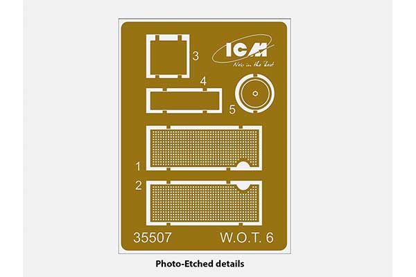 БМ-13-16 на шасі W.O.T. 8 з радянський розрахунком (ICM 35592) 1/35