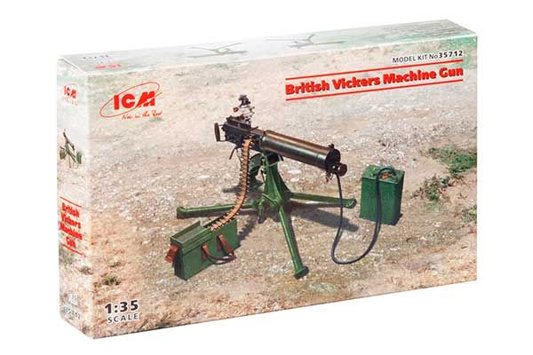 Британский пулемет Vickers (ICM 35712) 1/35