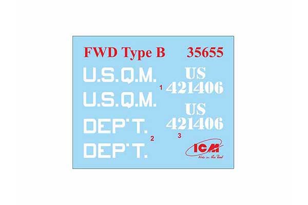 FWD Type B (ICM 35655) 1/35