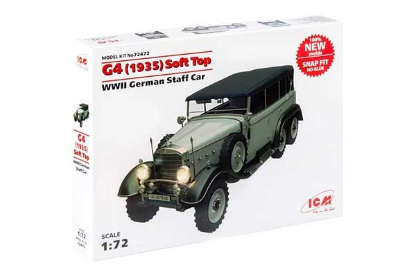 G4 (1935р.) з тентом (ICM 72472) 1/72