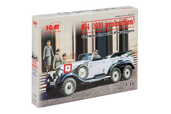G4 (виробництва 1 939 р.) з пасажирами (ICM 35531)