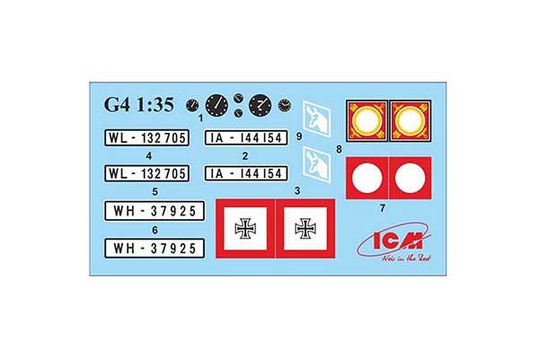G4 (виробництва 1 939 р.) з пасажирами (ICM 35531)