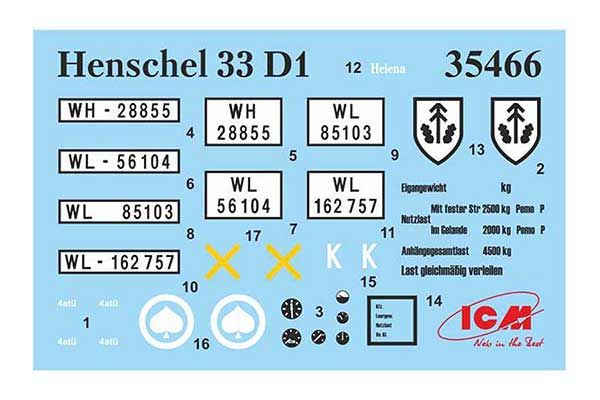 Henschel 33 D1 (ICM 35466) 1/35