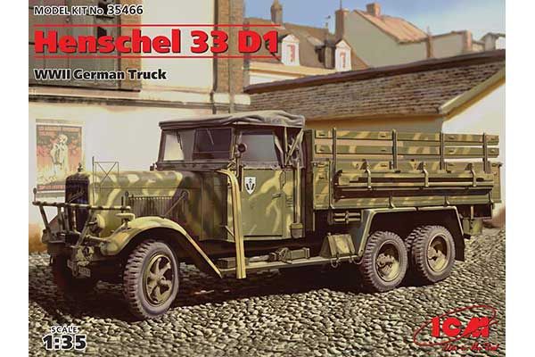 Henschel 33 D1 (ICM 35466) 1/35