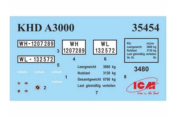 KHD A3000 (ICM35454) 1/35