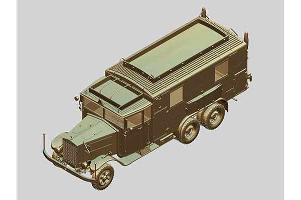 Krupp L3H163 Kfz.72 (ICM 35462) 1/35