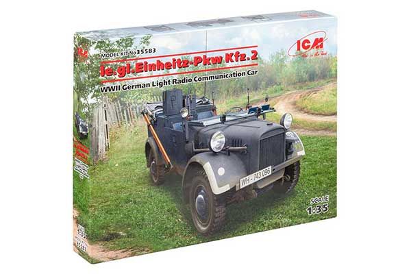 le.gl.Einheitz-Pkw Kfz.2 (ICM 35583) 1/35