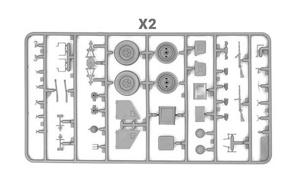 le.gl.Einheitz-Pkw Kfz.2 (ICM 35583) 1/35