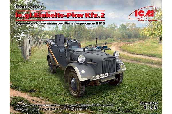le.gl.Einheitz-Pkw Kfz.2 (ICM 35583) 1/35