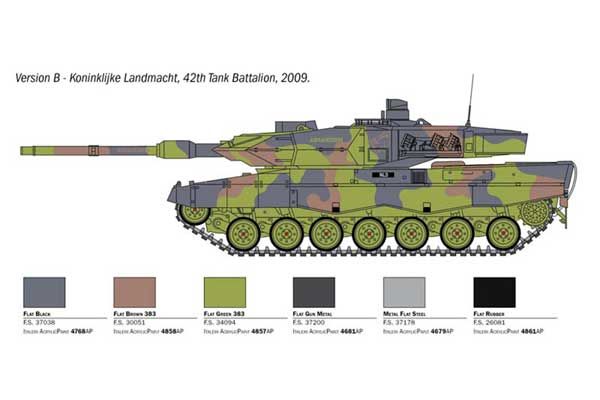 LEOPARD 2A6 (ITALERI 6567) 1/35