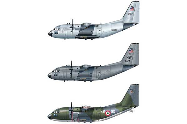 G.222 Panda / C-27A "Chuck" (ITALERI 1311) 1/72