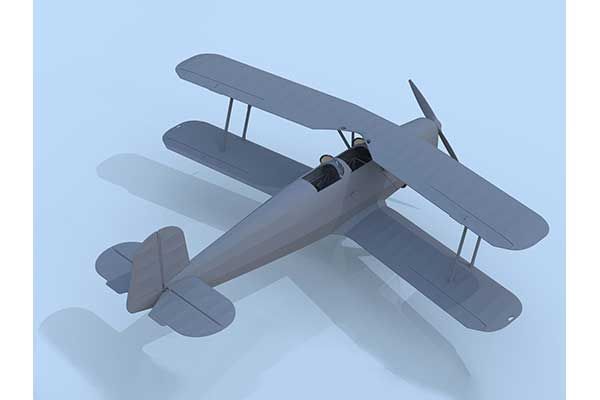 Bucker Bu 131D з германськими кадетами (1939-1945 р.) (ICM 32034) 1/32
