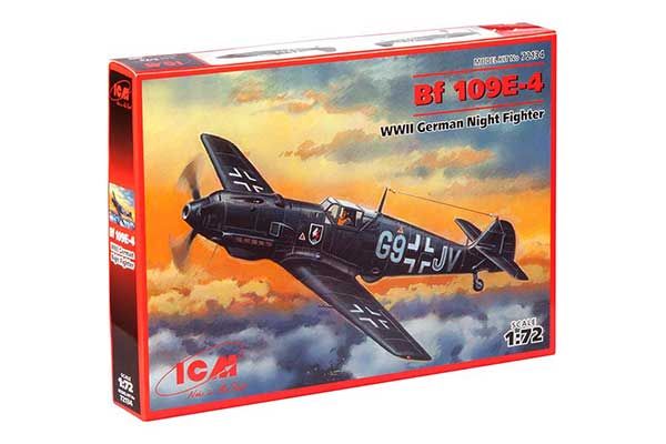Bf 109E-4 (ICM72134) 1/72