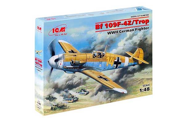 Bf 109F-4Z/Trop (ICM 48105) 1/48